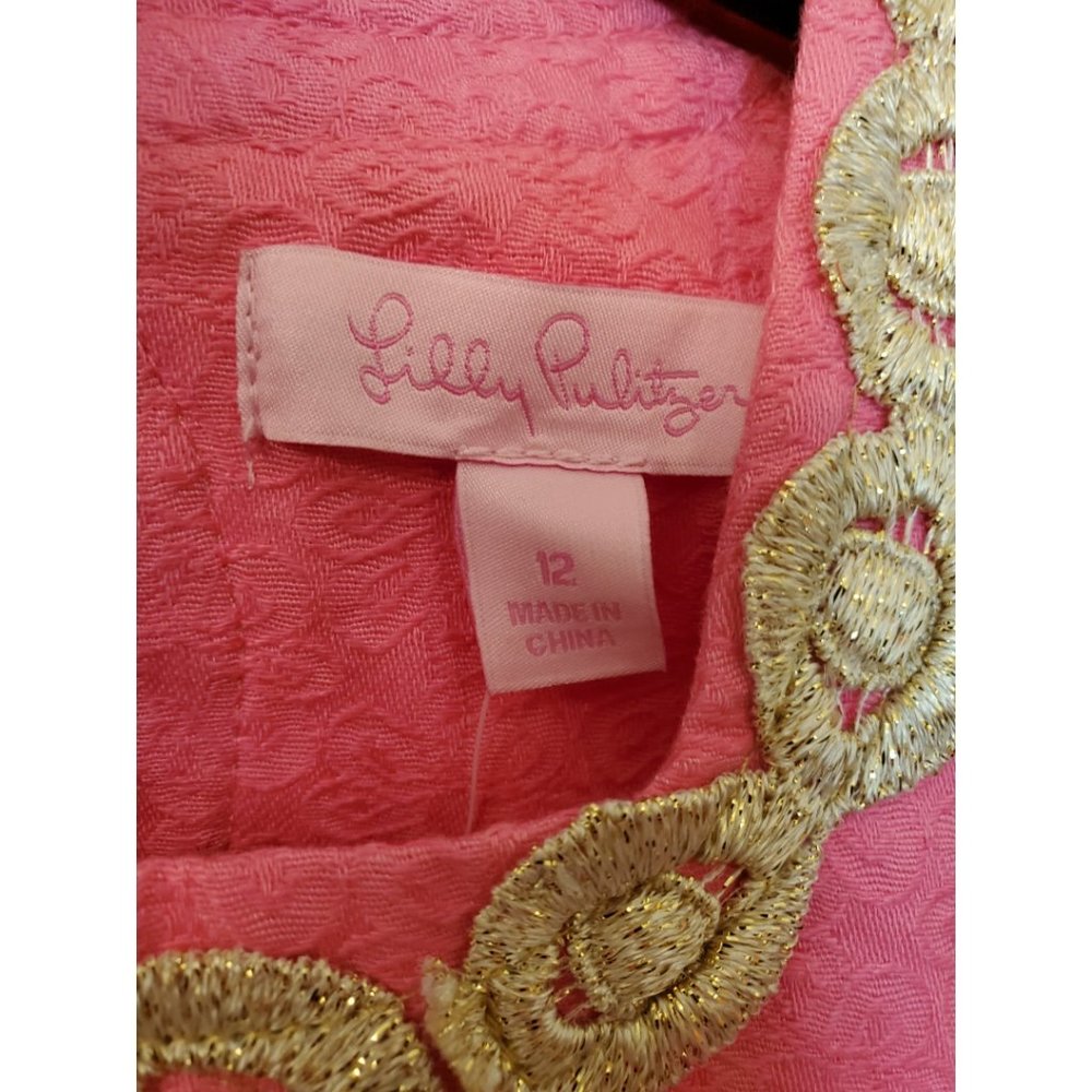 Lilly Pulitzer Mini Adelson Dress in Hotty Pink - Picture 4 of 9